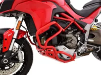 Ibex 10002916 Kompatybilny / zamiennik pałąka zderzeniowego Ducati Multistrada 1200 / S BJ 2015-17 Czerwony