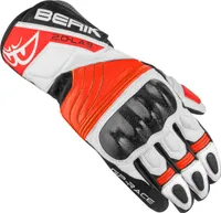 Berik Zoldar Damen Motorrad Handschuhe, schwarz/rot, L
