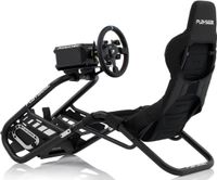 Playseat Trophy, Universal-Gamingstuhl, Gepolsterter Sitz, Gepolsterte Rückenlehne, Rennen, Schwarz, Schwarz