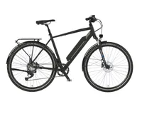 Prophete Entdecker 1.7 Trekking Herren E-Bike 28", Hinterradmotor, 250W, Shimano 8-Gang, 120 km Reichweite, Hydraulische Scheibenbremsen, LED-Beleuchtung, Pannenschutzreifen