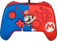 PDP Controller Faceoff Deluxe+Audio Mario Switch