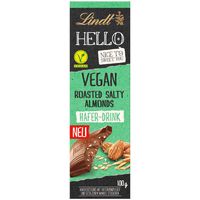 Lindt Hello Vegan Roasted Salty Almonds mit Hafertrinkpulver 100g