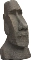Osterinsel aus Steinguss für den Garten oder Balkon Frostfest NEU Moai Figur JA-017