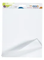 Blok do flipchartu, samolepicí, 76 x 63 cm, bílý, 30 listů