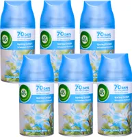 6x Air Wick Freshmatic Spring Freshness 250ml náplň | Jarní vůně květin, rostoucí trávy s nádechem země