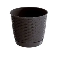 doniczka 14cm RATOLLA ROUND DRLO145-440U umbra plastik PROSPERPLAST