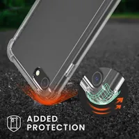 kwmobile Necklace Case kompatibel mit Apple iPhone SE (2022) / iPhone SE (2020) / iPhone 8 / iPhone 7 Hülle - Silikon Cover mit Handykette - Band