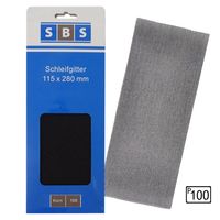 SBS® Schleifgitter I 115x280mm I Korn 100 I 10 Stück