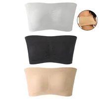 Bandeau BH Gepolsterter Wireless Strapless BH für Frauen Bandeau Top BH  Bandeau Strapless Bralette Wirefree Tube Top