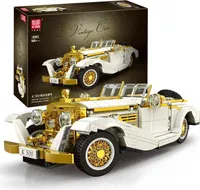 868PCS Bausteine Nostalgischer Oldtimer Modell Kinder Spielzeug Geschenk, Mould King-10003
