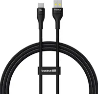 Kabel Baseus Flash 2 USB-A / USB-C 100W 1 m - czarny