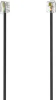 Modularkabel, Stecker 6p4c - Stecker 6p4c, 3 m, Schwarz (00201137)