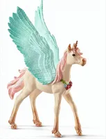 Schleich bayala 70575 - Schmuckeinhorn Pegasus Fohlen, Tierfigur