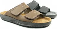 Rohde 1987 Soltau H Schuhe Sandalen Pantoletten Leder Clogs, Größe:42 EU, Farbe:Braun