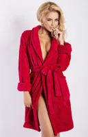 DKaren Morgenmantel Eliza Short Rot XS