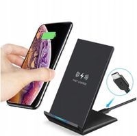Induktionsladegerät Kabellos Fast Charge 15W Usb-C bis Apple Samsung