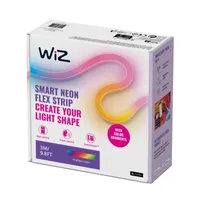 WiZ Neon Flex Strip 3 m, Intelligenter Leuchtstreifen, Weiß, LED, Nicht austauschbare(s) Leuchtmittel, 24 W, 15000 h