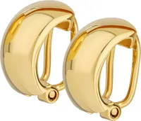 Paar Ohrclips Fake Männer Ohrringen Ohne Ohrloch 333 8 Karat Gelbgold Damen 9088
