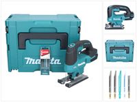 Makita DJV 184 ZJ Akku Stichsäge 18 V Brushless + 5 tlg. Stichsägeblatt Set + Makpac - ohne Akku, ohne Ladegerät