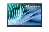 LG 16MR70.ASDWU gram +view 40,6cm 16Zoll IPS 2560x1600 16:10 USB-C +view Cover Srebrny