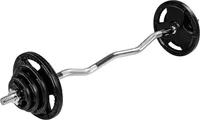 MOVIT SZ Curlset PRO, Gusseisen, 26kg, Hantelset Curlstange, Sternverschluss