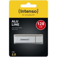 Intenso Alu Line silber    128GB USB Stick 2.0