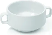 Suppentasse mit Henkelgriffen 260 ml, weiß, Porzellan
