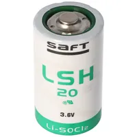 SAFT LSH 20 Bateria litowa 3,6 V Podstawowa LSH20