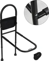 Aopunly postelové zábradlí lůžko stojící pomůcka pro starší dospělé přístupová pomůcka madlo výškově nastavitelné (80-104cm) úložná taška