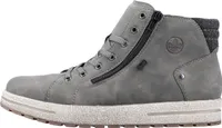 Rieker Herren Stiefeletten Warmfutter Schnürstiefelette 30721, Größe:46 EU, Farbe:Grau
