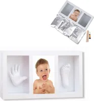 Cangaroo Gipsafdruk Kit 3D Hand and Voetafdruk with Fotolijst