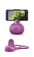 BallPod Tischstativ + SmartFix Smartphone-Halterung Set pink
