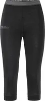 Jack Wolfskin Alpspitze Wool W Black L Spodnie outdoorowe