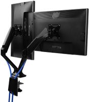 Verstellbarer Ständer mit VESA-Schnellwechselplatte SANODESK S8 PC-Monitorhalterung Monitorarm mit Knickgelenk 43-91 cm 17-36 Gewichtsbelastung 3-12 kg Verstellbarer Drehfuß 