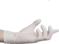 Nitrilhandschuhe Weiß, Weiße Einmalhandschuhe, 100 Stück