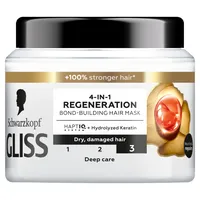 GLISS Aqua Revive Strengthening 4-in-1 Regeneration Hair Mask - 400ml