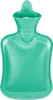relaxdays Türkise Wärmflasche 1 Liter