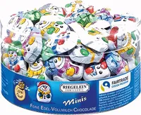 Riegelein Schneemännchen aus feiner Edel Vollmilchschokolade 125g