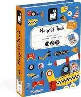 Vozidlá Janod Magnetibook