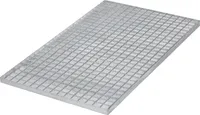 Gitterroste 700x1000mm verzinkt | 30x2 mm | Maschenweite 34x38 | Fußabstreifer | Pressrost