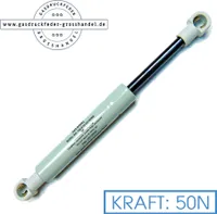 Gasdruckfeder Ersatz LIFT-O-MAT 50N 198mm Gasdruckdämpfer Kesseböhmer Liftomat