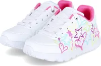 Skechers Uno Lite My Drip White/ Neon Multi Größe EU 27