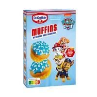 Oetker PAW Patrol zmes na pečenie muffinov s cukrovou ozdobou kosť 395g