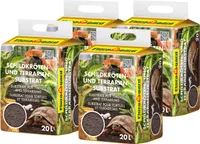 Floragard Schildkröten - und Terrariensubstrat 80 L (4 x 20L)