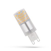 Spectrum LED Premium Leuchtmittel Stiftsockel Lampe 4W = 37W G9 klar 440lm 840 Neutralweiß 4000K 270°
