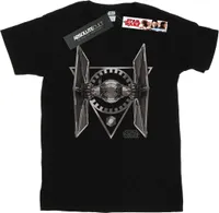 Star Wars - "The Last Jedi TIE Fighter" T-Shirt für Herren BI46890 (L) (Schwarz)