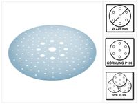 Festool STF D225/128 Tarcza szlifierska granat P100 225 mm 25 szt. ( 205656 ) do szlifierki z długą szyjką PLANEX