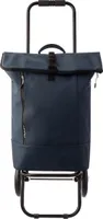 Franky ER08 Einkaufsroller Einkaufstrolley klappbar dark blue