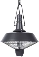 BELIANI Elektryczny ogrzewacz ogrodowy metalowy 2100W wiszący