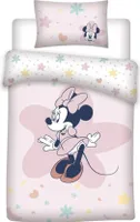 Disney Minnie Mouse Baby-Bettbezug, Sweet – 140 x 100 cm + 40 x 60 cm – Baumwolle